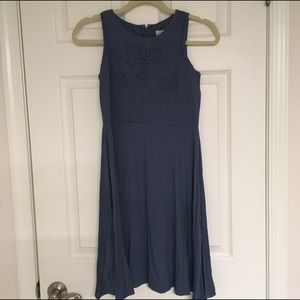 NWT Loft light blue dress Petite size 2