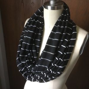 Striped Infinity Scarf
