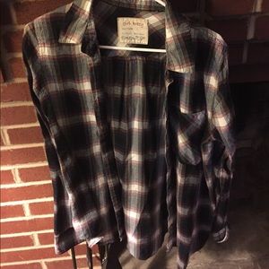Plaid button up
