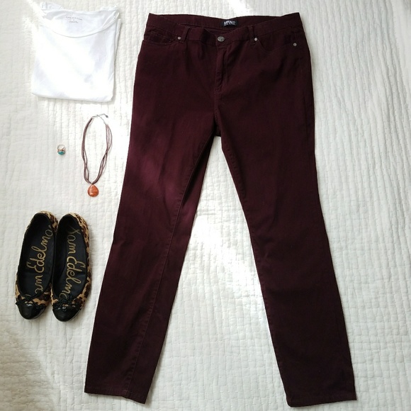 Buffalo David Bitton Denim - HP ❤ Buffalo David Bitton "Hope" Skinny Jeans-Wine