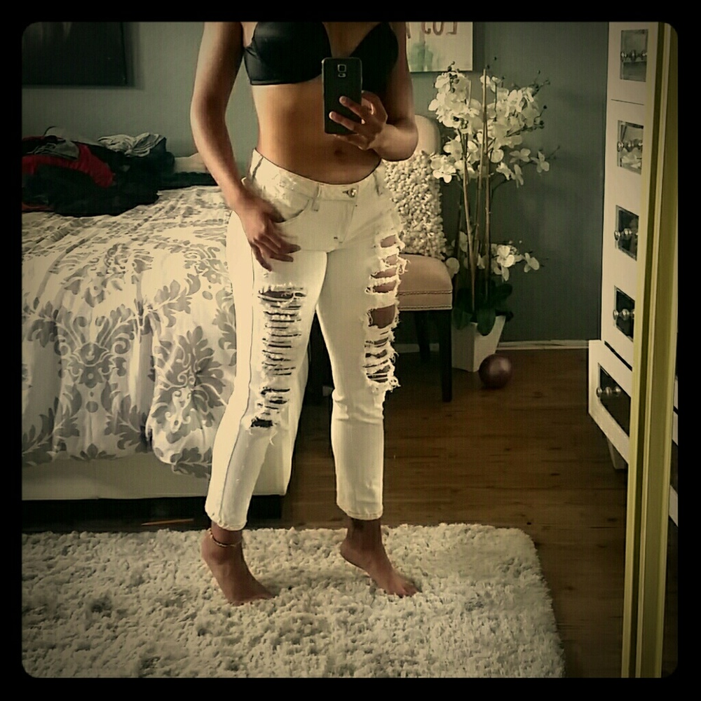 Siwy Distressed Jeans Never Worn.