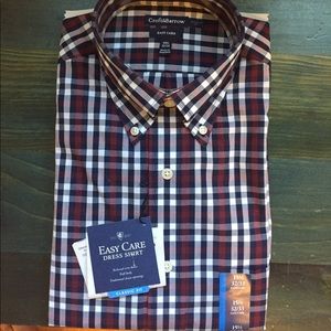 🔥NWT🔥Mens Croft & Barrow Plaid button down shirt