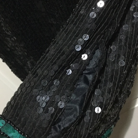 Vintage Sequin Flower Blouse - Picture 4 of 7