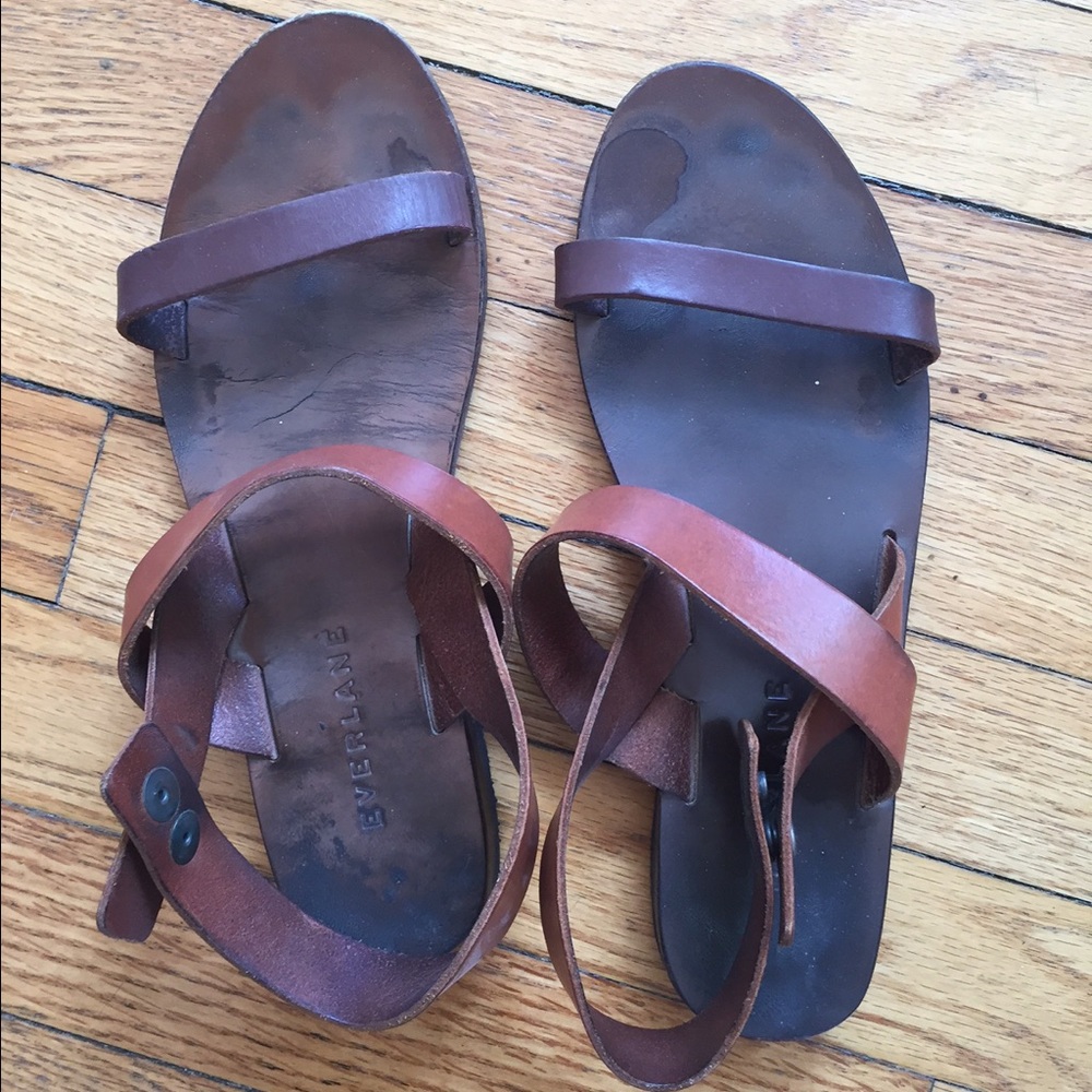 Everlane sandals, size 8