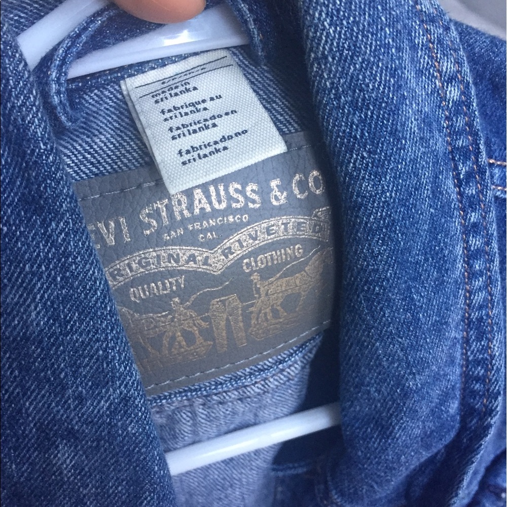 Levi's denim vest