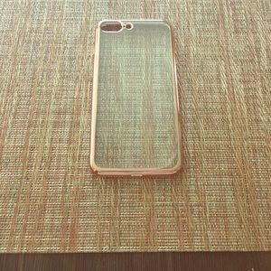Rose Gold Lined IPhone 7 Plus Case