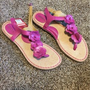 Pink sandals