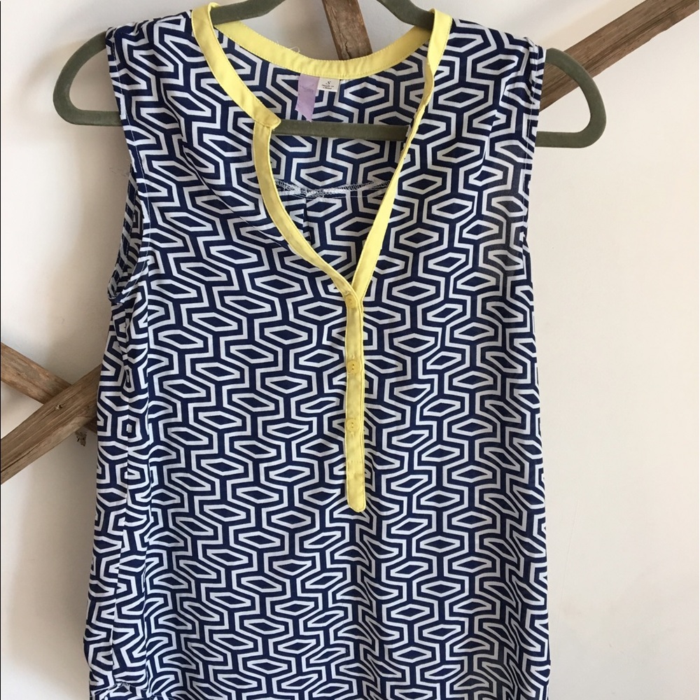 Patterned tank top