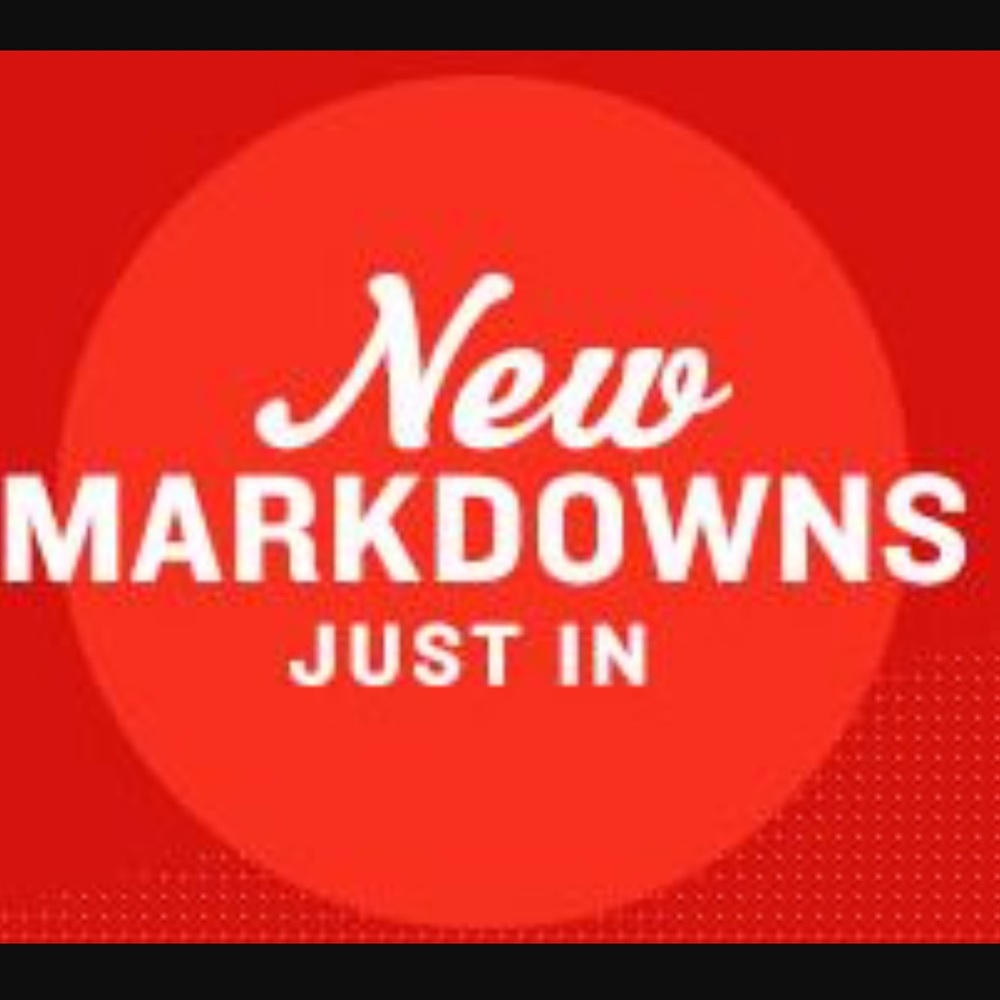 Markdowns ⬇️