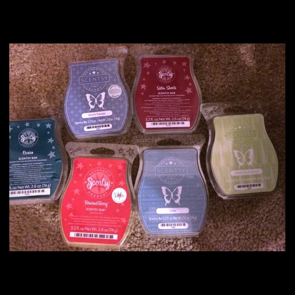 Scentsy 6 bars of wax for Scentsy Warmers. - Picture 1 of 2