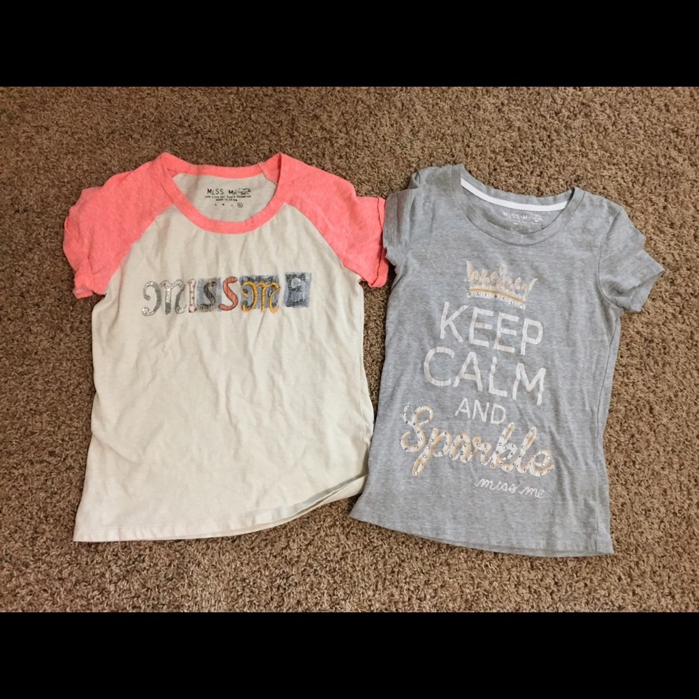 Girls Miss Me tee bundle