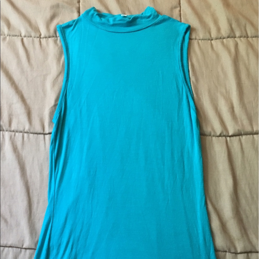 Softest blue tank top you'll ever wear!