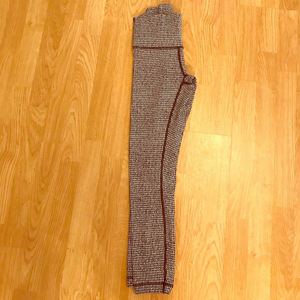 Wunder Under Pant Black and White 7/8