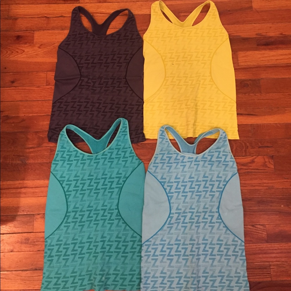 Zella tank tops (lot of 4)