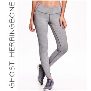 EUC Ghost Herringbone Leggings Old Navy Medium