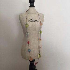 Multi Color Bead Necklace