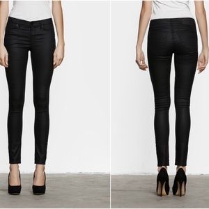 All Saints Coated Skinny Jeans 26