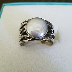 Silpada with mother of pearl