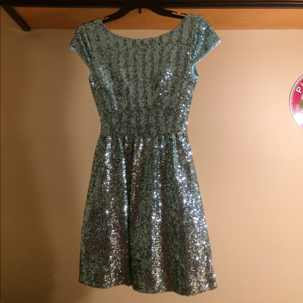 WORN ONCE-Sequin Dress