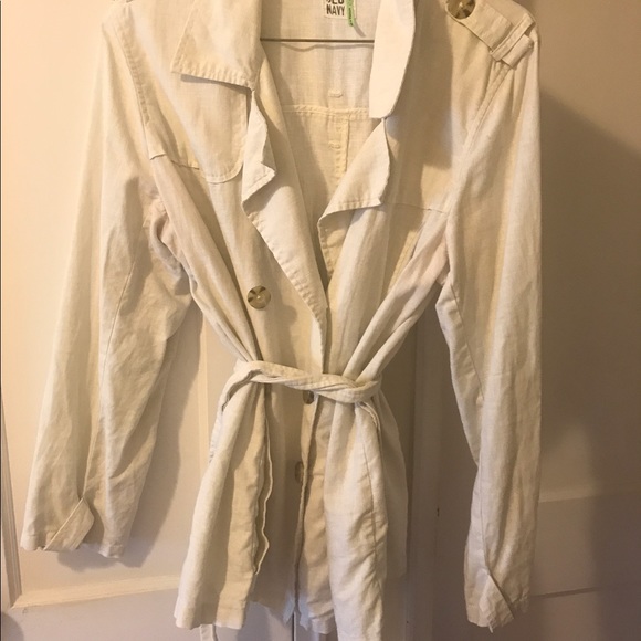 Old Navy Jackets & Blazers - Linen Jacket with Belt