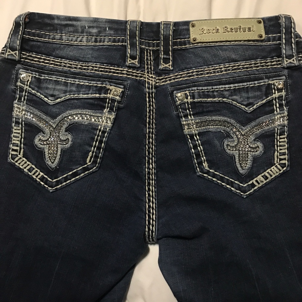 Rock Revival Capri/Cropped jeans