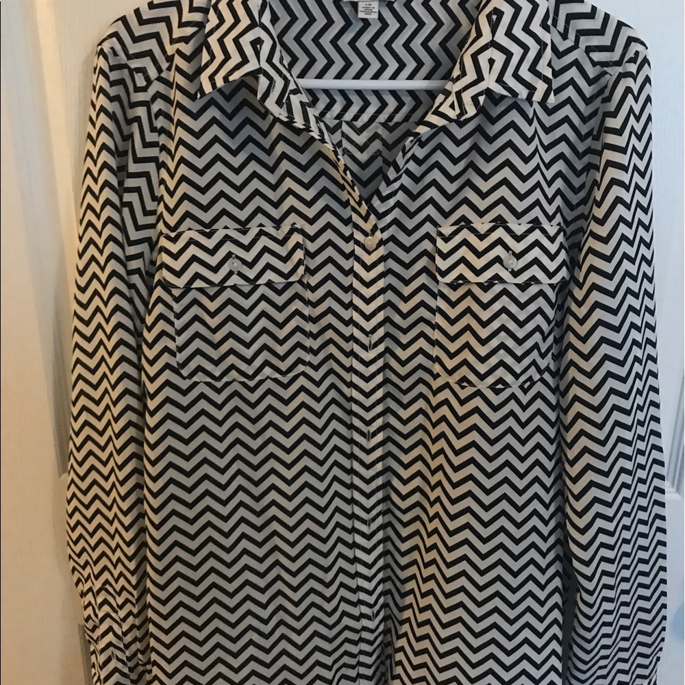 Chevron blouse