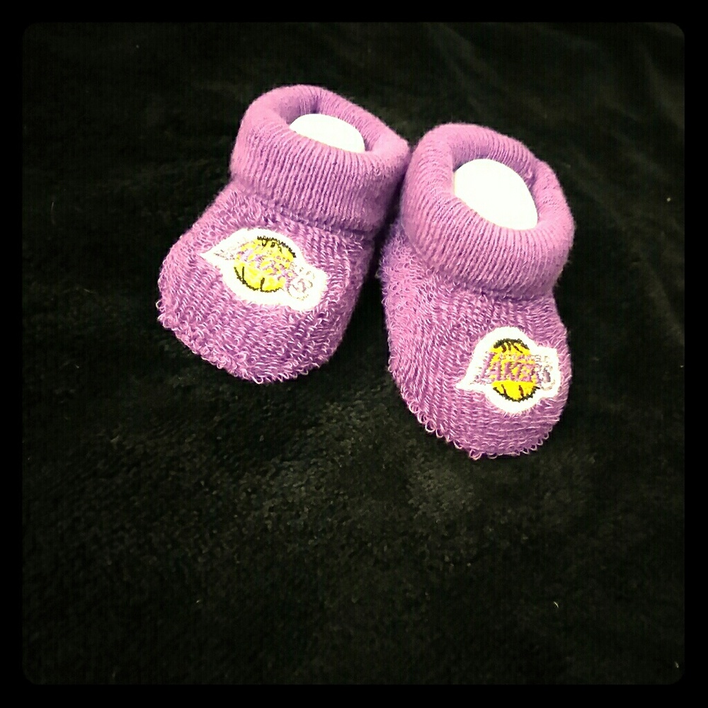 NBA Lakers Infant Booties