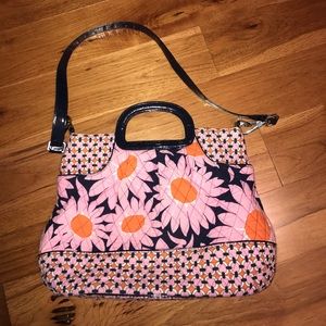 Pink Daisy Vera Bradley Purse