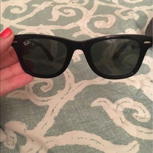 Authentic Black Ray Ban Sunglasses