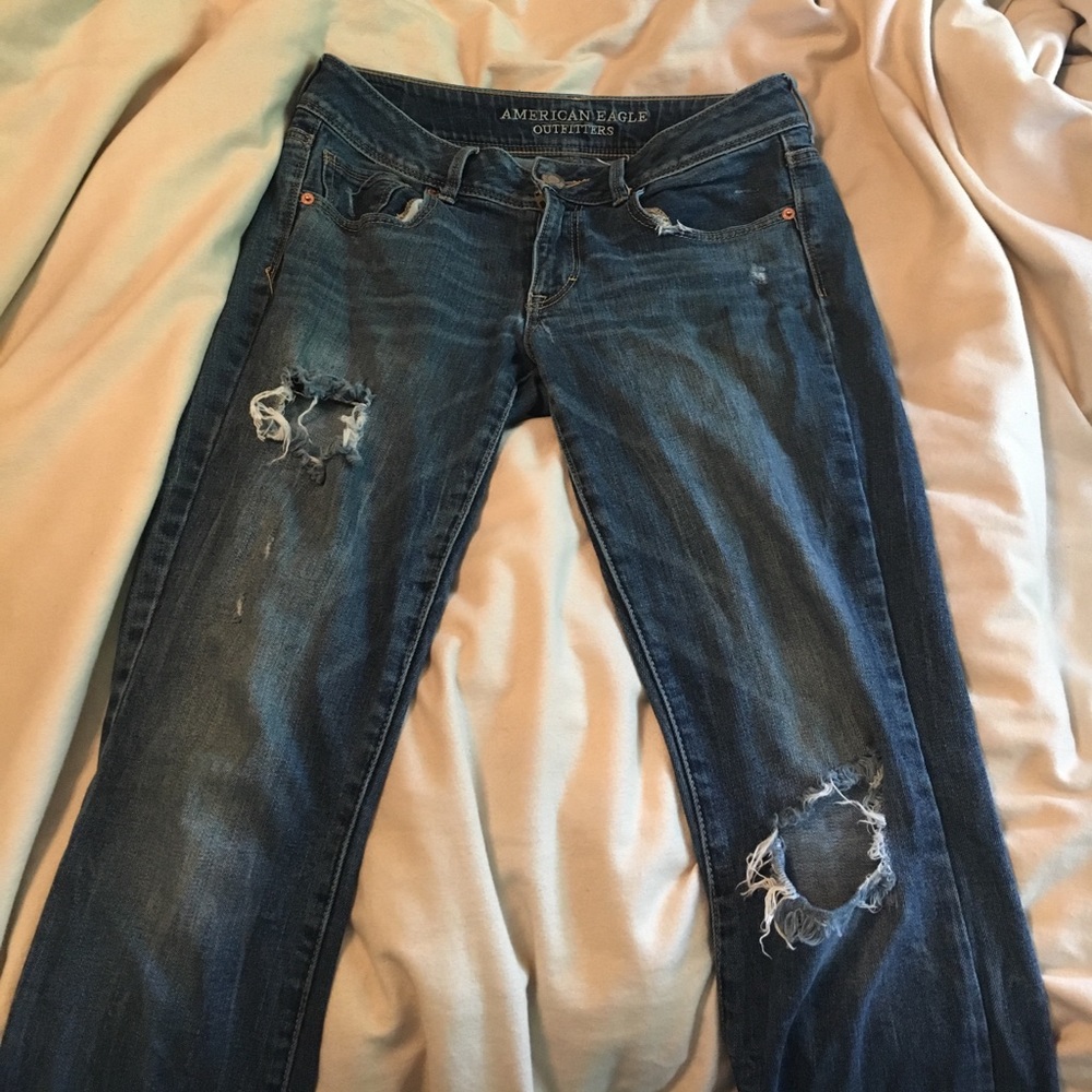 AE ripped jeans