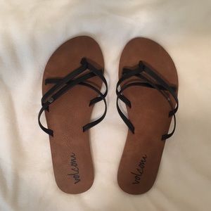 Volcom sandals. Size 7