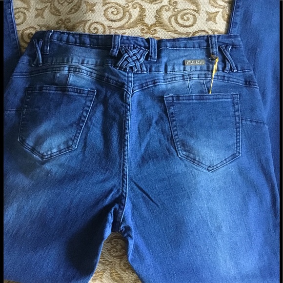 NEW Distressed Denim Jeans Plus Size 20x32 (20) - Picture 6 of 6