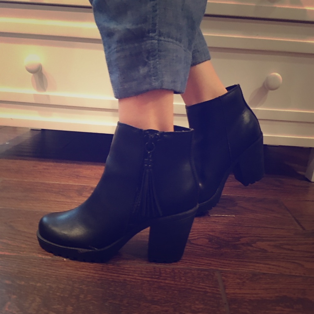 Madden Girl Chunky Ankle Boots