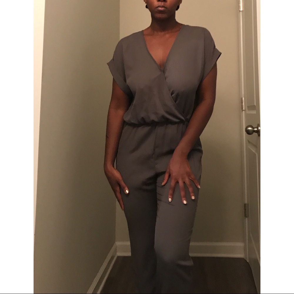 Army Green Jumpsuit / Romper