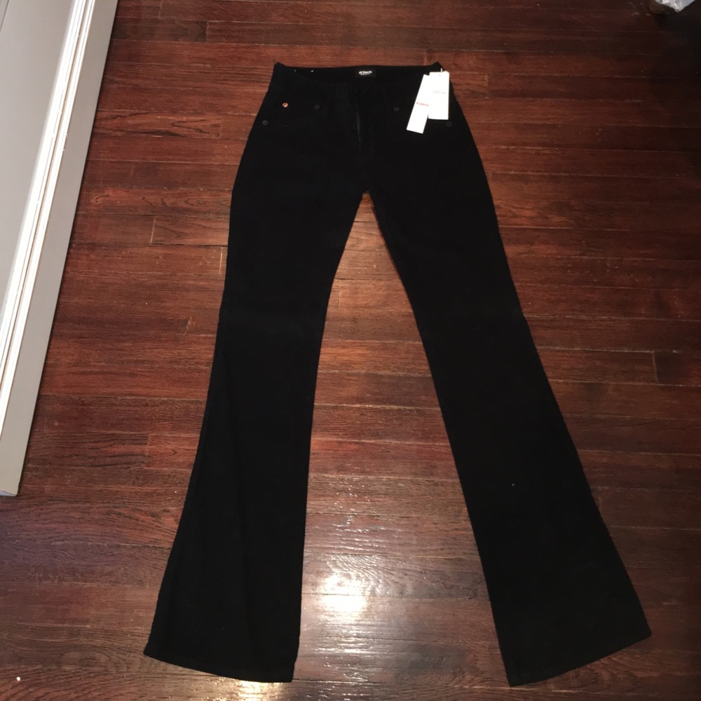 BRAND NEW HUDSON Black corduroy jeans