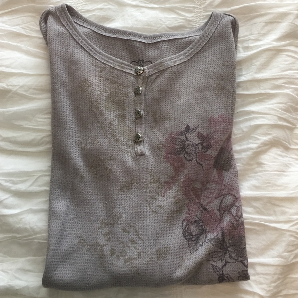 Lilac colored Roxy tee - Picture 3 of 3