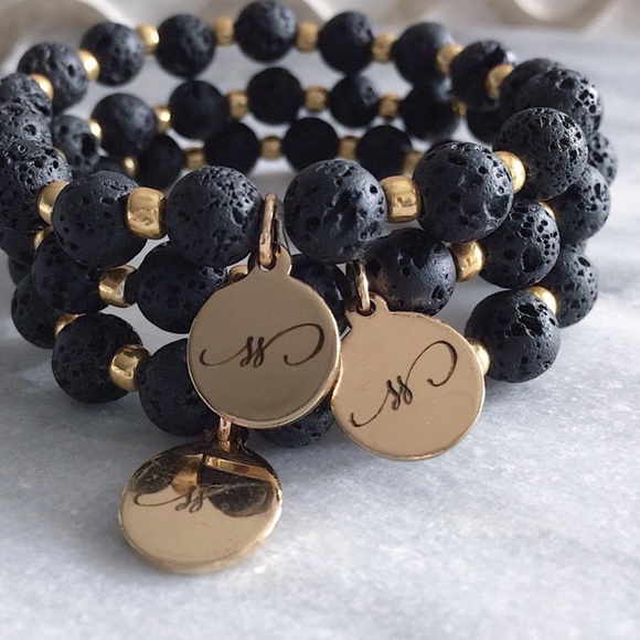 🎉HP 7/22/17🎉Black Lava Bracelet/Diffuser - Picture 3 of 6