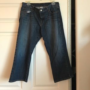 Lucky Brand cropped jeans