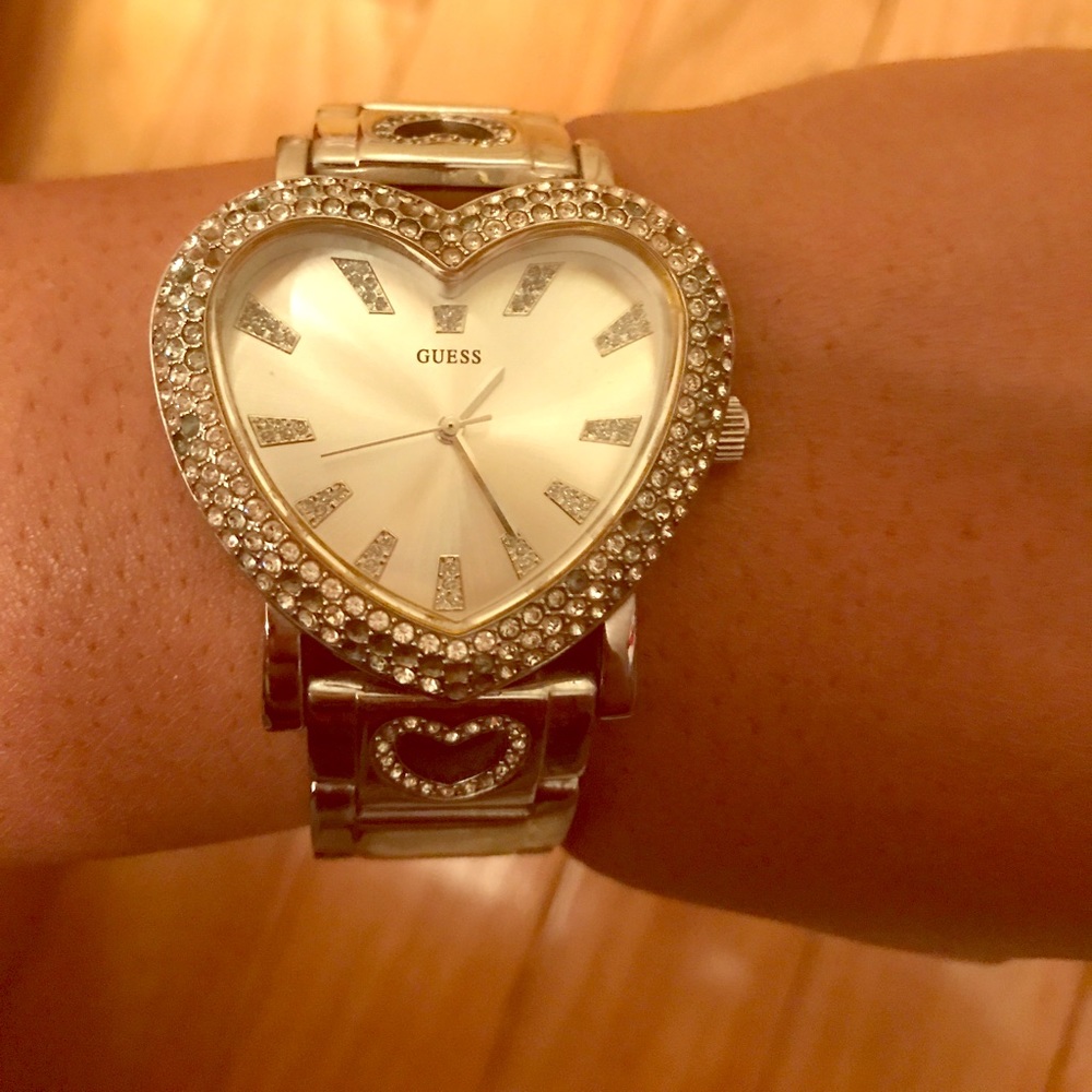 Heart Shape Guess Watch