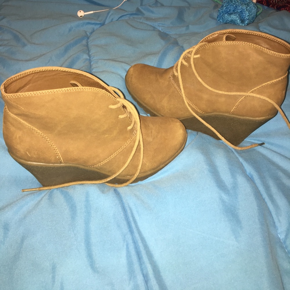 Cute brown booties