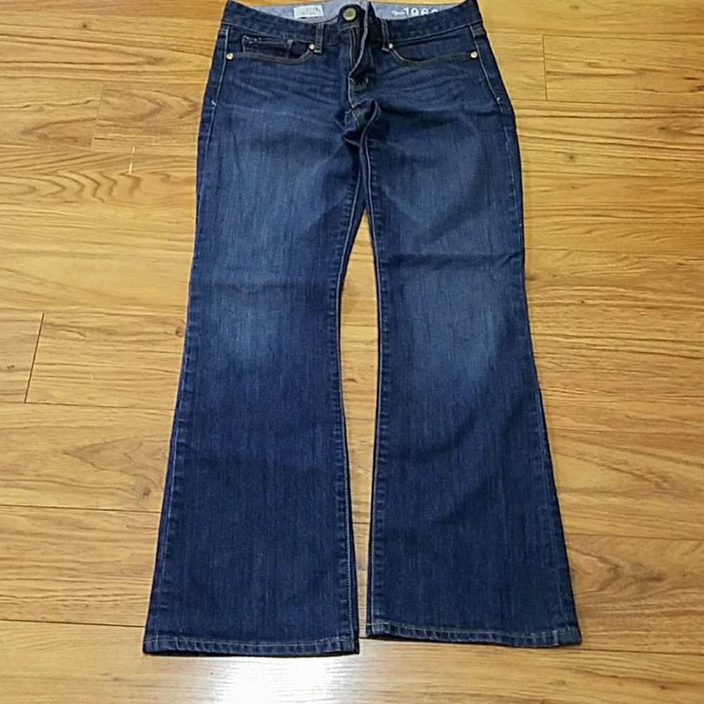 Women's stone washed gap jeans