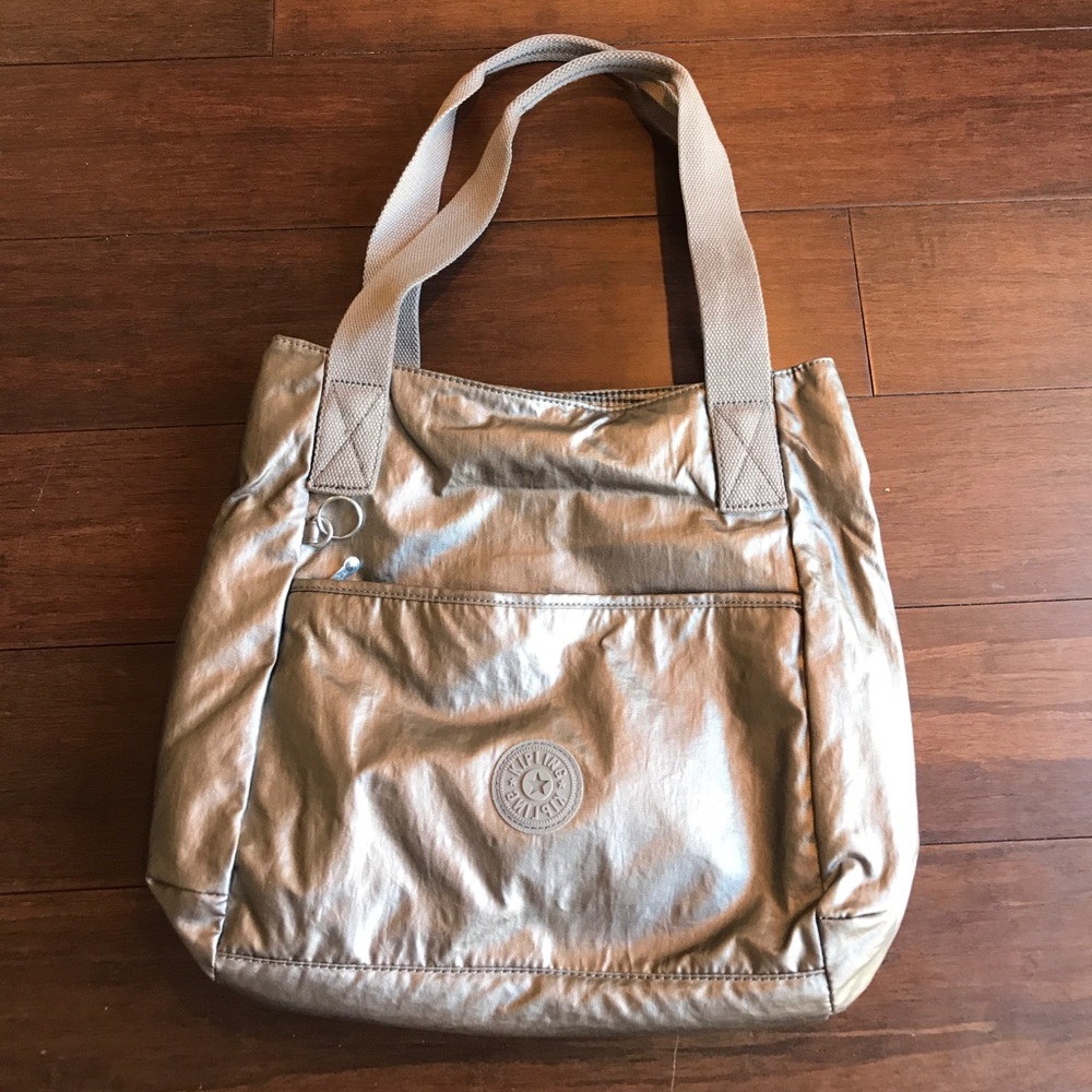 Kipling Silver Tote