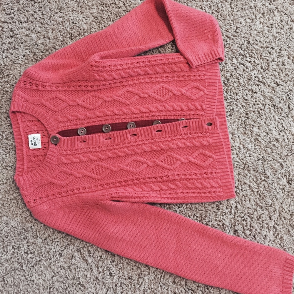 Girls Mini Boden Cardi