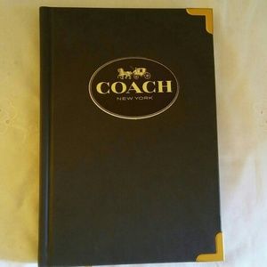 New Journal Notebook Diary w/Custom Coach Logo