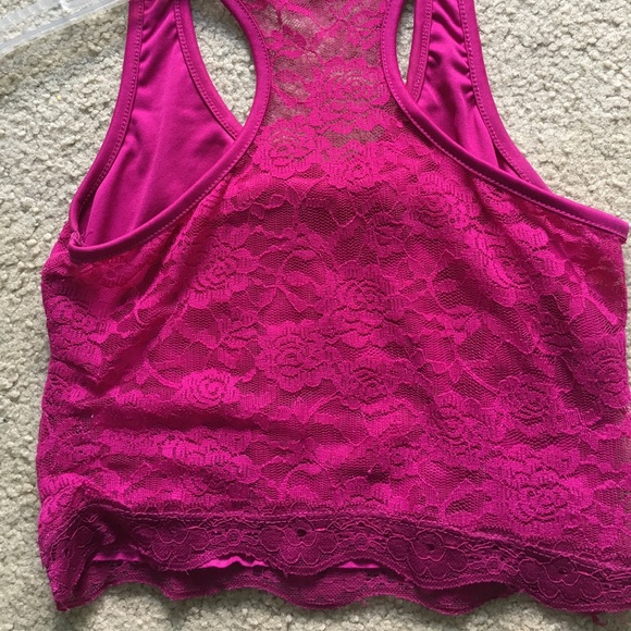 FLORAL CROP TOP - Picture 3 of 3