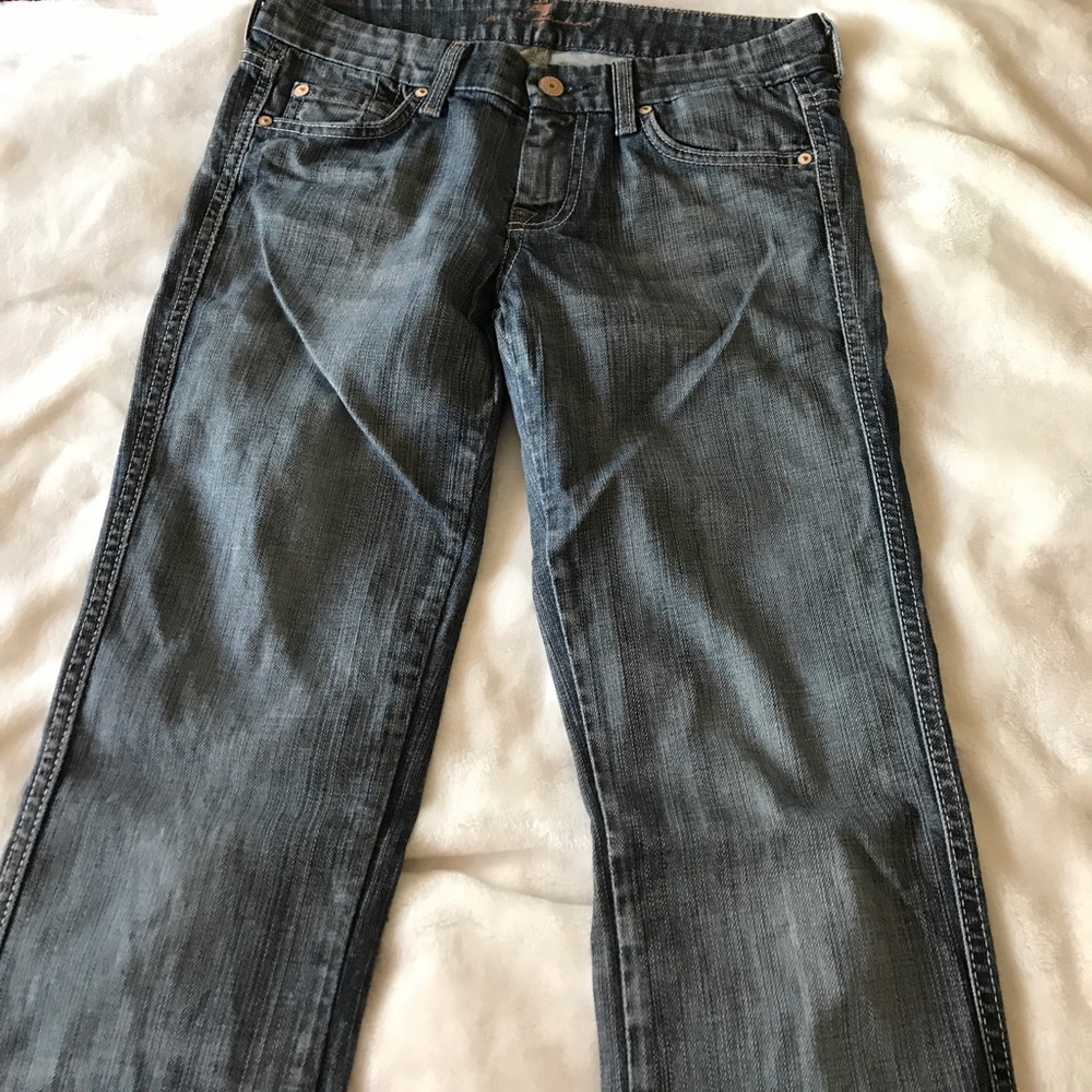 7 for all mankind straight leg jeans