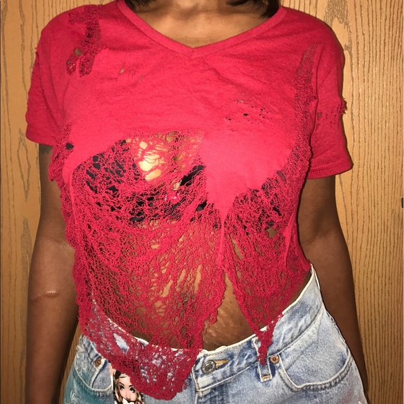 Custom Shredded Tee - Picture 5 of 6