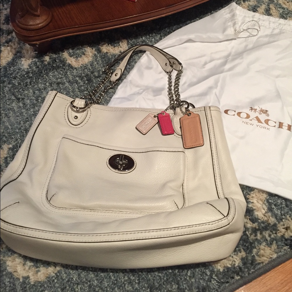 NEW WHITE COACH BAG