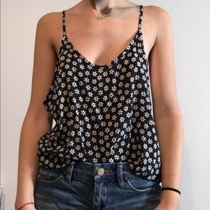 Brandy Melville flowy flower tank