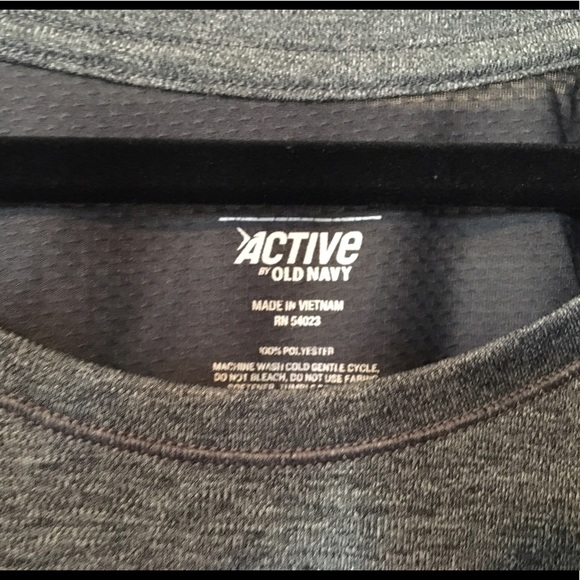 old navy active wicking top - grey - Picture 3 of 5